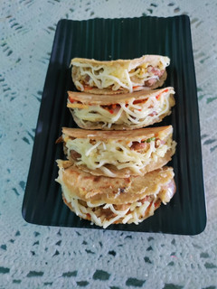 A picture of Jowar tacos.