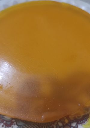 A picture of Mango crystal jelly.