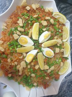 A picture of 🍝 Simple Palabok 🍝.