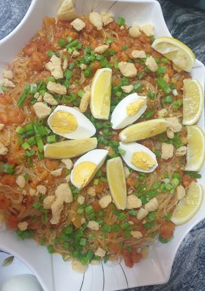 A picture of 🍝 Simple Palabok 🍝.