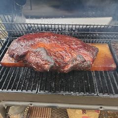 A picture of Vavo's Sous Vide, Salt Plank, Smoked Brisket.