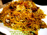 Chicken biryani