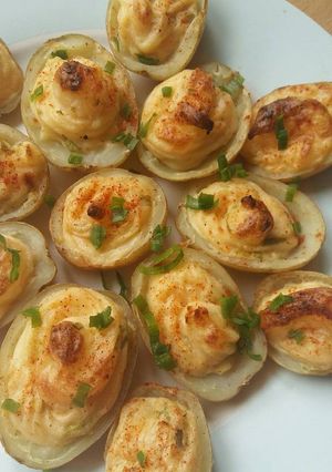 A picture of Vickys Devilled Potatoes, GF DF EF SF NF.