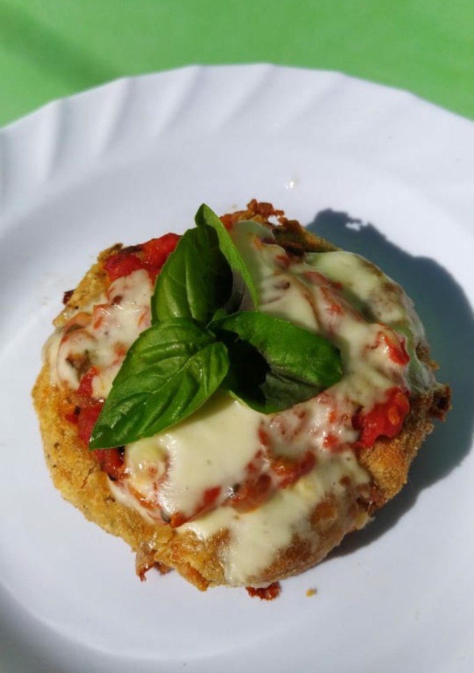 Una foto de Milanesas de garbanzos