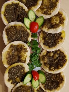 صورة لوصفة مناقيش الزعتر