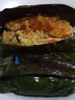 Foto resep Nasi Bakar Teri Medan