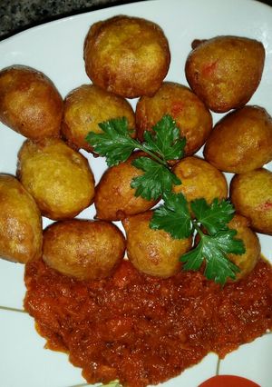A picture of Spicy puffs.
