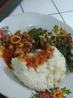 Foto resep Cumi saus padang