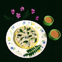 A picture of Khaman Dhokla.