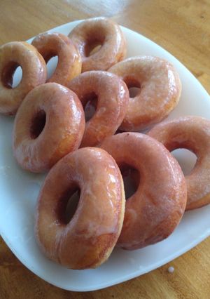 Una foto de La mejor receta de donuts🍩🍩