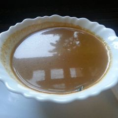 A picture of Drumstick leaves soup.