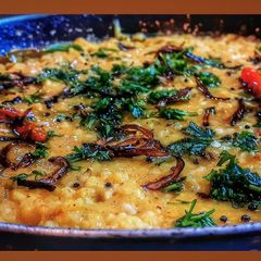 A picture of Dal khichdi.
