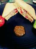 Multi grain bread sandwich
