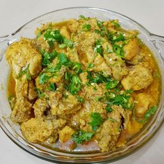 Dahi wala chicken A picture of Dahi wala chicken.