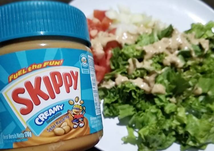 step by step Menyiapkan Salad Sayur Skippy Jadi, tidak cukup satu