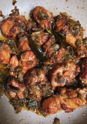 Foto resep Ayam Goreng Cabe Ijo