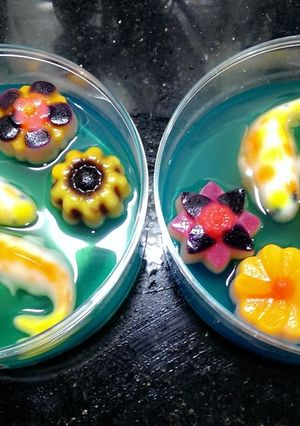 Foto resep Pudding Susu Ikan KOI