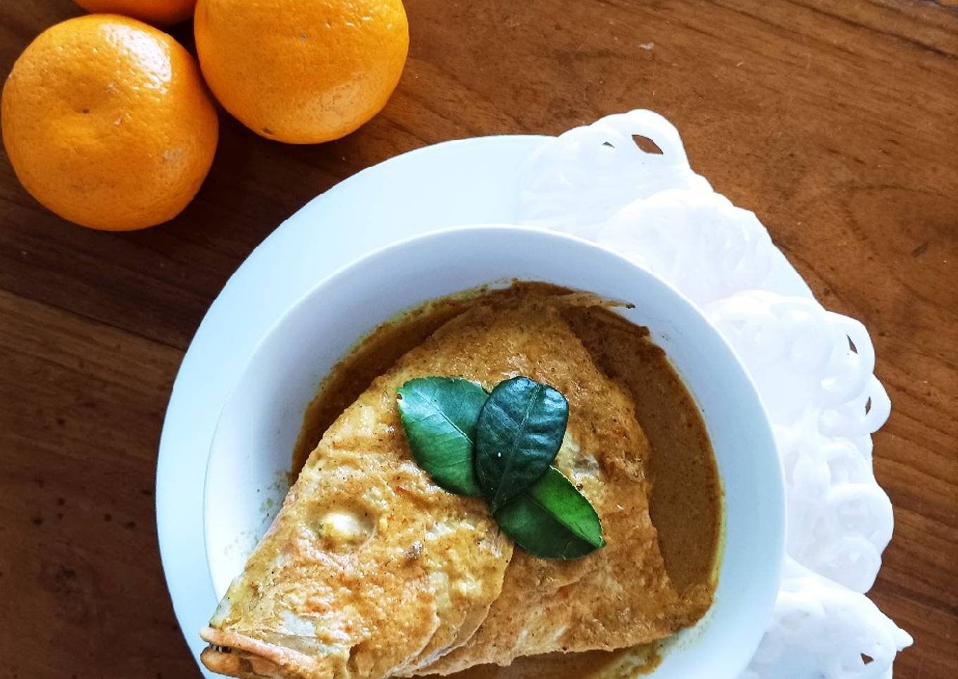 Gulai Kepala Ikan Kakap Merah