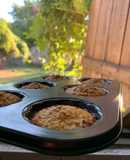 Cupcakes: avena, chips de choco y avena
