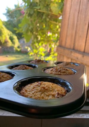 Una foto de Cupcakes: avena, chips de choco y avena