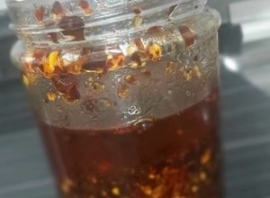 Una foto de Salsa macha