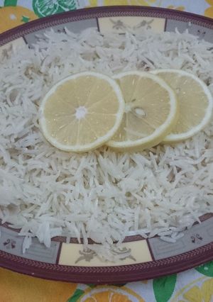 صورة لوصفة ارز بقشر الليمون