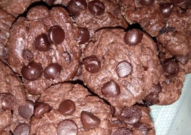 Langkah Mudah untuk Membuat Chocolate Cookies (Tanpa Oven Dan Mixer), Menggugah Selera