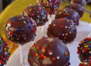 Una foto de Cake pops