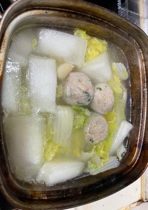 丸子與冬瓜舞 的食譜成品照片