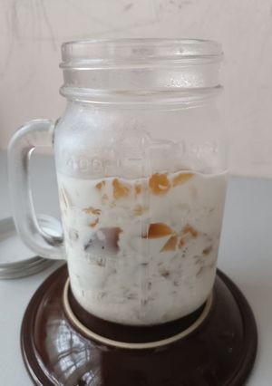 Foto resep Agar-Agar Teh Melati dengan Susu
