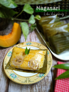 Foto resep Nagasari Labu dan Pisang