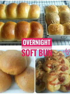 Foto resep Roti 16 jam (Overnight Softbun)