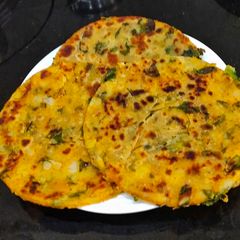 Aloo Methi Paratha A picture of Aloo Methi Paratha.