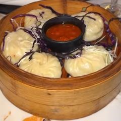 A picture of Chicken Momo.