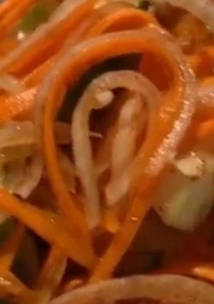 Hình của món Gỏi Dưa Leo.