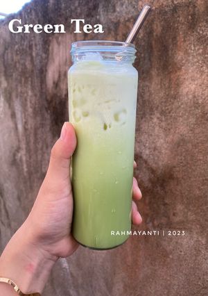 Foto resep Es Green Tea