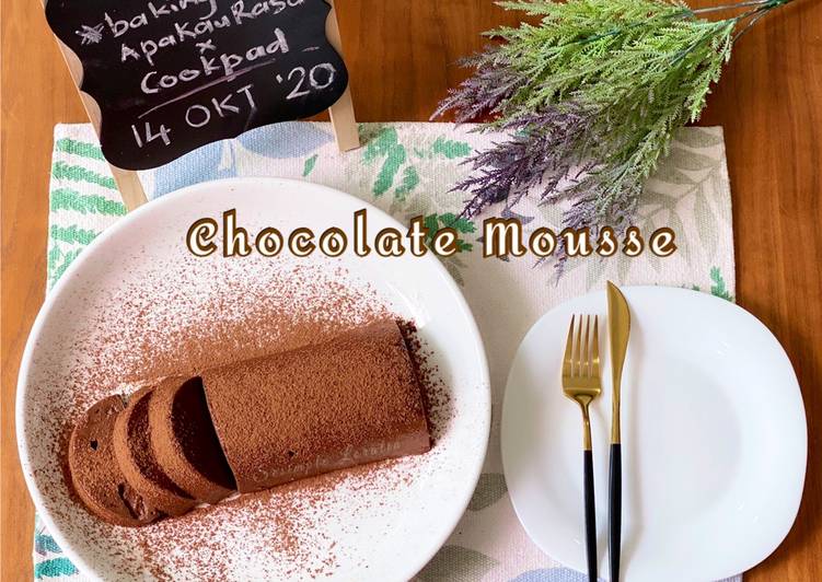 Cara Gampang Membuat Chocolate Mousse, Lezat Sekali