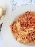Mie goreng kimci praktis anti ribet