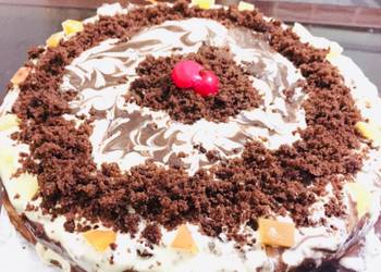 Update, Make Recipe Eggless Black Forest Cake    Very Delicious
