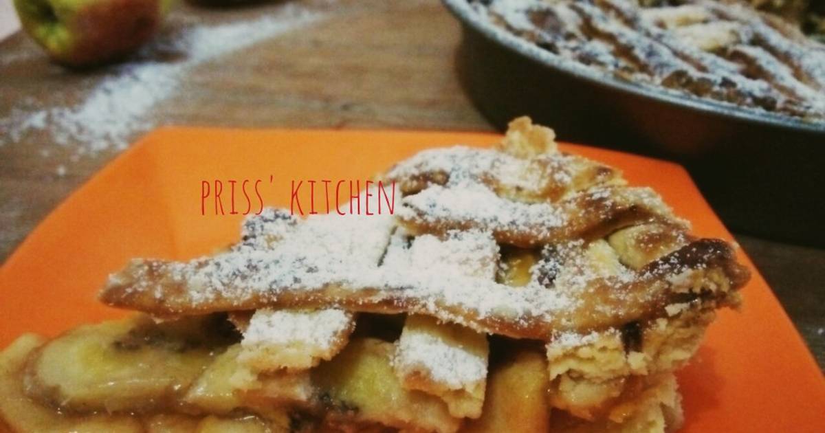 Resep Apple Banana Pie (pict/step) oleh Venty Priss (Priss' Kitchen