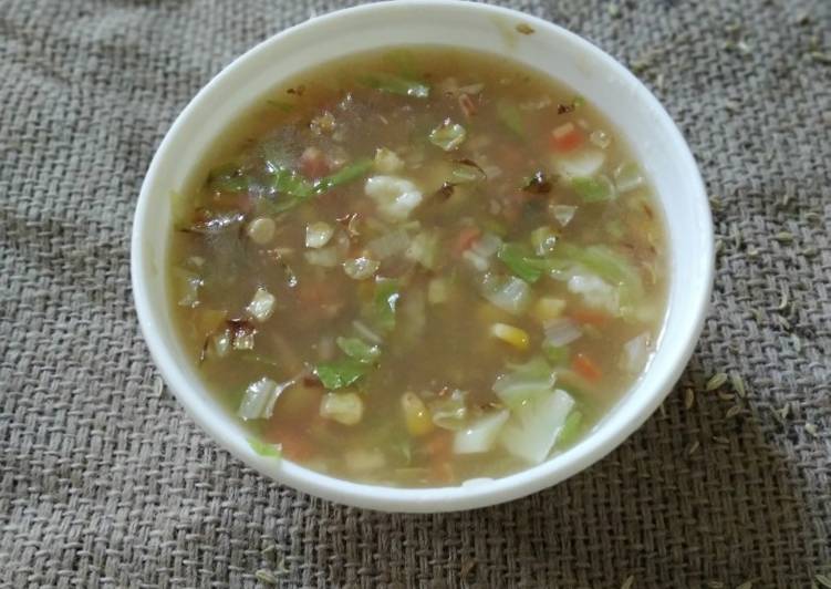 Mix veggie soup