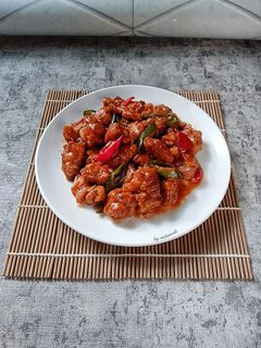 Foto resep Tempe Asam Manis