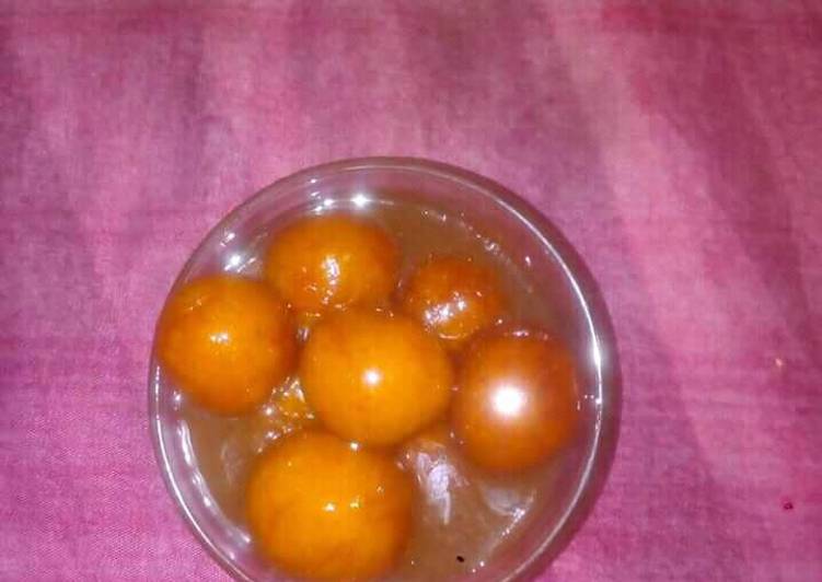 Steps to Prepare Any-night-of-the-week Bread ke gulab jamun