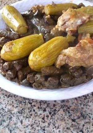 صورة لوصفة دوالي مع كوسا