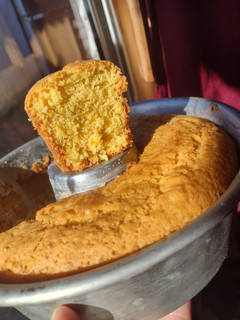 Una foto de Budín de mandarinas SIN HUEVO