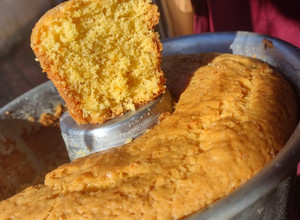 Una foto de Budín de mandarinas SIN HUEVO