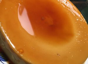 Gambar Puding karamel eggless