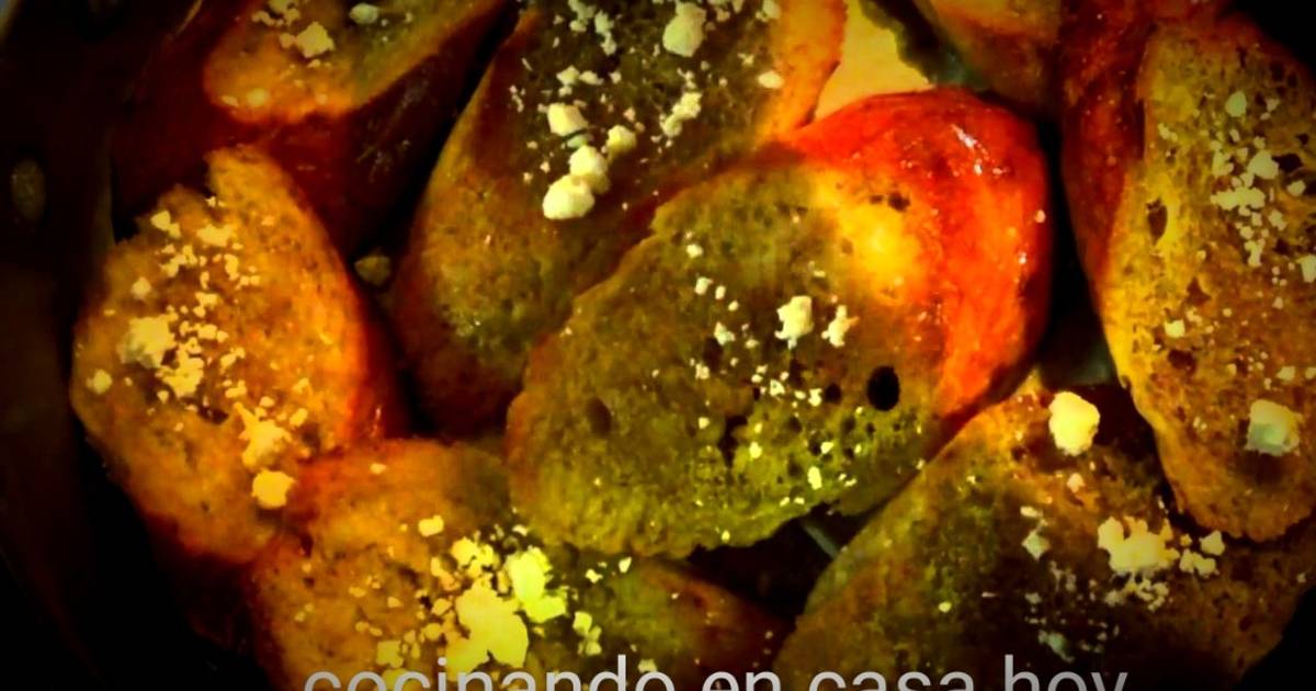 Capirotada 100% mexicana época de cuaresma Receta de cocinando en casa hoy-  Cookpad