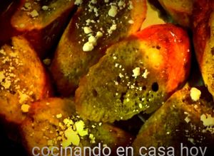 Una foto de Capirotada 100%  mexicana época de cuaresma