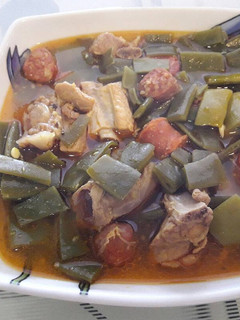 Una foto de Judías verdes con costilla